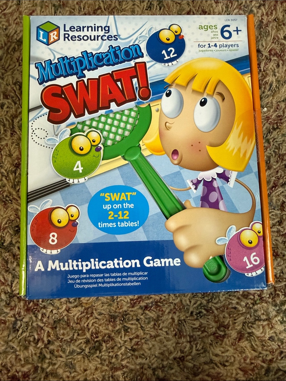 Learning Resources Multiplication SWAT! Educational Game - Green
